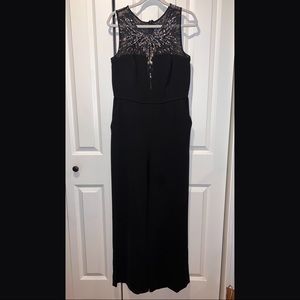Alex Marie black jumpsuit worn once size 8